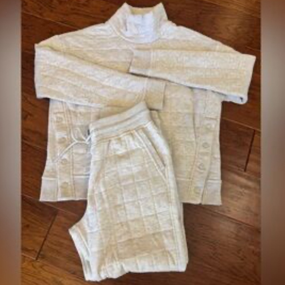 90 DEGREE BY REFLEX 2 Piece Joggers Set,pant SZ:Small & top SZ:M